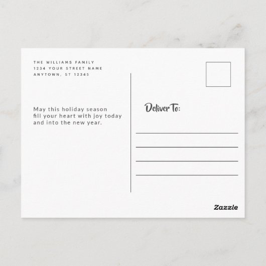 Scandinavische kabouters wensen u een vrolijk kers briefkaart (Achterkant)