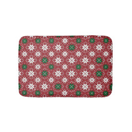 Scandinavische Kerst Fair Isle Editie 1 Badmat