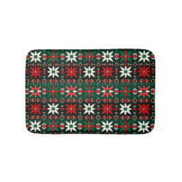 Scandinavische Kerst Fair Isle Editie 3 Badmat