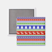 Scandinavische kerst magneet (Voorkant / Achterkant)