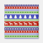 Scandinavische kerst magneet (Voorkant)