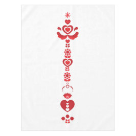 Scandinavische Kerst Moderne Patroon Tafelkleed