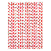 Scandinavische kerst schommelpaard patroon tafelkleed (Voorkant)