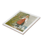 Scandinavische kerst tegeltje (Zijkant)