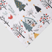 Scandinavische Kerst Tissuepapier (Detail)