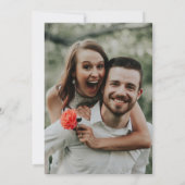 Scandinavische Kerst Zwart Gouden Ster Foto Kaart (Achterkant)