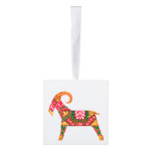 Scandinavische kerstbeker kubus ornament (Rechts)