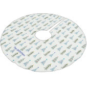 Scandinavische kerstbomen doodle kerstboom rok (Gekanteld)