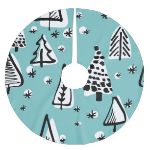 Scandinavische kerstbomen: graphics. kerstboom rok