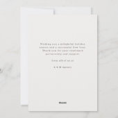 Scandinavische kerstboom Modern Corporate Team Feestdagenkaart (Achterkant)