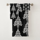 Scandinavische kerstboomversieringen bad handdoek (Insitu)