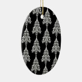 Scandinavische kerstboomversieringen keramisch ornament (Rechts)