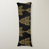 Scandinavische kerstboomversieringen lichaamskussen (Voorkant Verticaal)