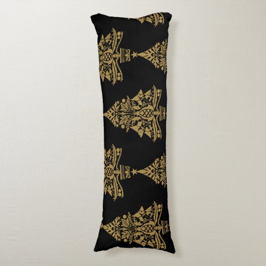 Scandinavische kerstboomversieringen lichaamskussen (Voorkant Verticaal)