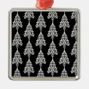 Scandinavische kerstboomversieringen metalen ornament