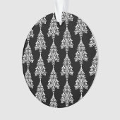 Scandinavische kerstboomversieringen ornament (voorkant)