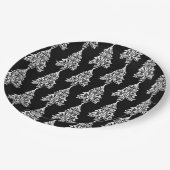 Scandinavische kerstboomversieringen papieren bordje (Gekanteld)