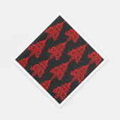 Scandinavische kerstboomversieringen servet (Hoek)