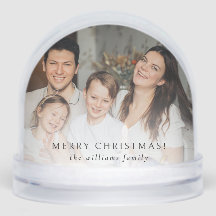 Scandinavische kerstfamiliefoto