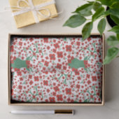 Scandinavische kerstflessenpatronen met Antlers Tissuepapier (Geschenk)