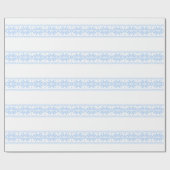 Scandinavische kerstkeuken cadeaupapier (Vlak)