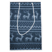 Scandinavische kerstkeuken medium cadeauzakje (Voorkant)