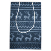 Scandinavische kerstkeuken medium cadeauzakje (Achterkant)