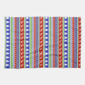 Scandinavische kerstkeukenhanddoek theedoek (Horizontaal)
