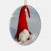 Scandinavische kerstkoepel keramisch ornament (Rechts)