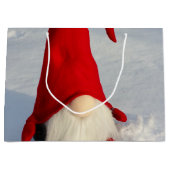 Scandinavische kerstkoepel large cadeautasje (Voorkant)