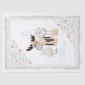 Scandinavische kerstkoepel - Moose - Bird Tissuepapier (Voorkant)