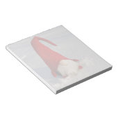 Scandinavische kerstkoepel notitieblok (Schuin)