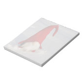 Scandinavische kerstkoepel notitieblok (Linkerzijde)