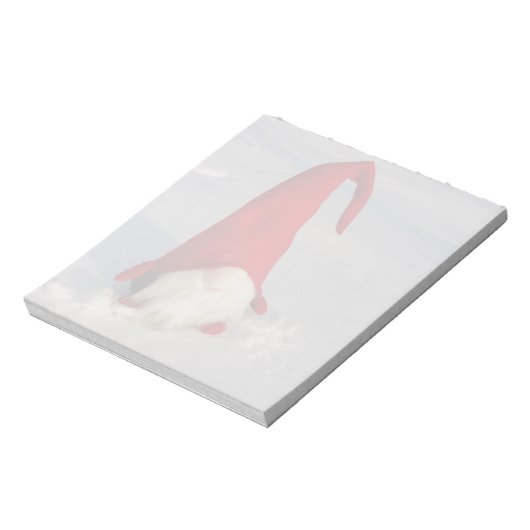 Scandinavische kerstkoepel notitieblok (Linkerzijde)