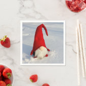 Scandinavische kerstkoepel servetten (Insitu)