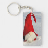 Scandinavische kerstkoepel sleutelhanger (Voorkant)