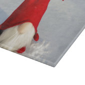 Scandinavische kerstkoepel snijplank (Hoek)