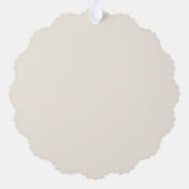 Scandinavische Kerstmagie Ornament Kaart (Achterkant)