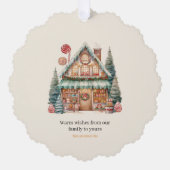 Scandinavische Kerstmagie Ornament Kaart (Voorkant)