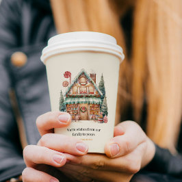 Scandinavische Kerstmagie Papieren Bekers