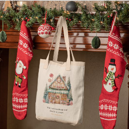 Scandinavische Kerstmagie Tote Bag