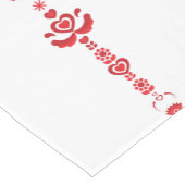 Scandinavische Kerstpatroon Tafelloper (Hoek)