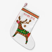 Scandinavische kerststaart kleine kerstsok (Voorkant (Hangend))