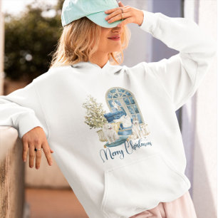 Scandinavische kerstvibes hoodie