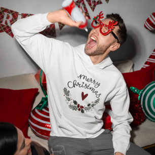 Scandinavische kerstvibes hoodie