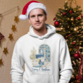 Scandinavische kerstvibes hoodie