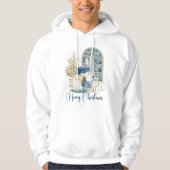 Scandinavische kerstvibes hoodie (Voorkant)