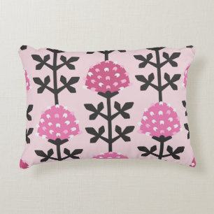 Scandinavische klaver florale vintage naadloos accent kussen