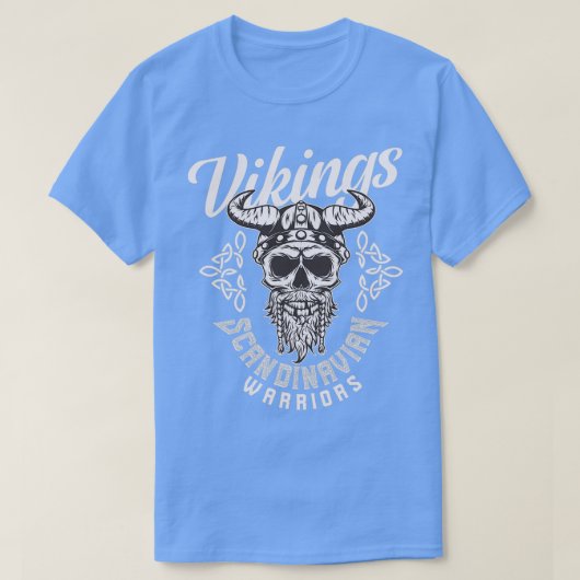 Scandinavische krijgers Vikings T-shirt (Design voorkant)