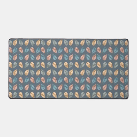 Scandinavische Leaves Desk Mat (Voorkant)